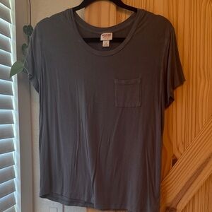 Mossimo Supply Co. Heather Gray Tee